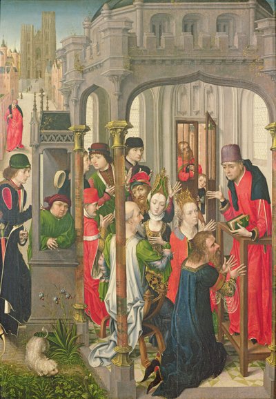 Enseignement pastoral, vers 1470 - Master of the View of St. Gudule